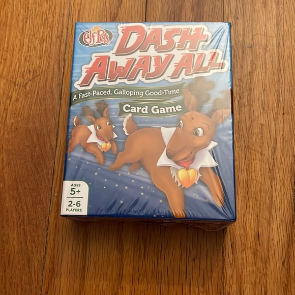 Elf Pets Dash Away All. A fast-paced, galloping good-time card game. - Picture 1 of 2